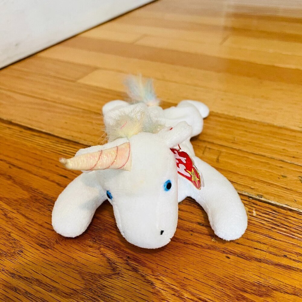 RARE - Ty Beanie Babies - Mystic the Unicorn 1994
